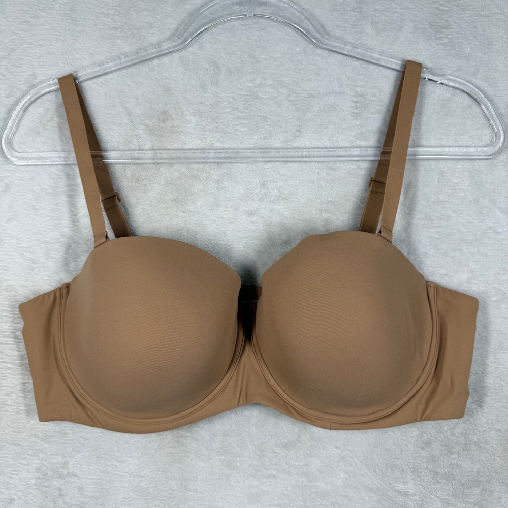 SKIMS Naked Multi-Way Underwire Bra Ochre Tan BA-BAN-9055 Size 40B - Picture 1 of 10